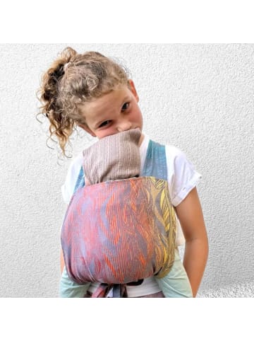 Hoppediz Puppenzubehör Puppentrage in Magic Leaf