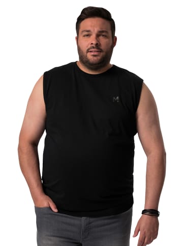 Men Plus Unterhemd in schwarz