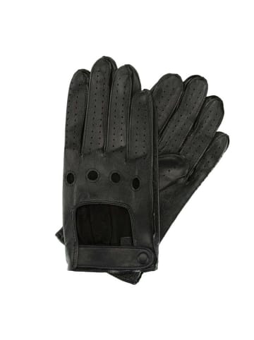 Wittchen Leder Handschuhe in Schwarz in Schwarz