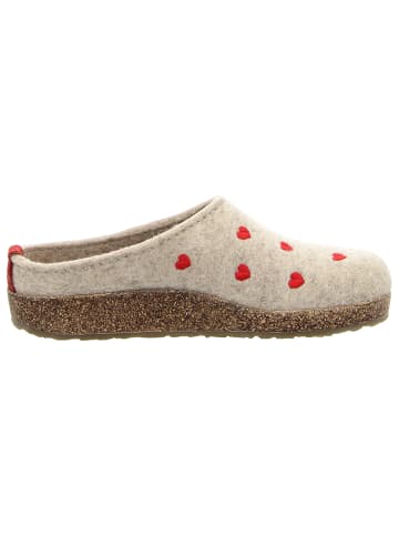 HAFLINGER Hausschuh in beige