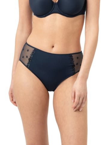 Mey American Pants mit Tüll-Stickerei in Night Blue