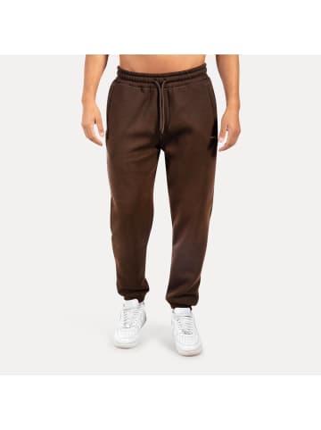 SMILODOX Jogginghose Ilyas in Braun
