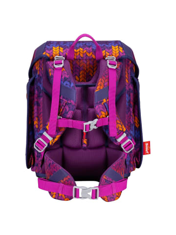 Scout Genius Exklusiv Superflash - Schulranzen Set 4tlg. (Blue Dino) in Fantasy