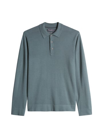 Marc O'Polo Strick-Poloshirt regular in Skipping Stone