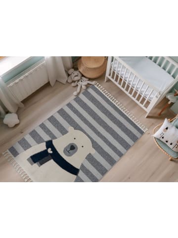 Vivorum Kinder Teppich Modena 423 in grau - rechteckig