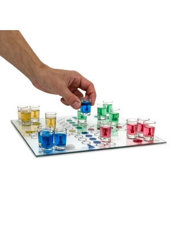 relaxdays 10 x Drinking Ludo in Bunt