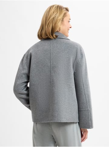 OPUS Wolljacke Hilna in grau - 0001