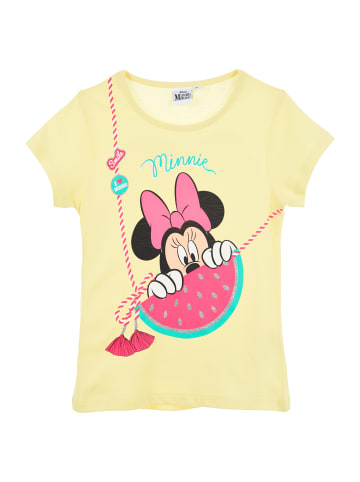 Disney Minnie Mouse T-Shirt kurzarm Sommer in Gelb