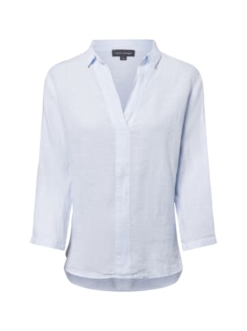 Franco Callegari Leinenbluse in hellblau - 0029