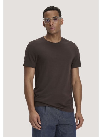 Hessnatur Hessnatur Wollshirt Regular aus reiner Bio-Merinowolle in kakao braun
