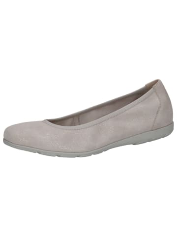 Caprice Ballerina in LT GREY SPARKL
