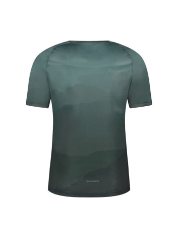 SHIMANO Short Sleeve Jersey SENTIERO in grün