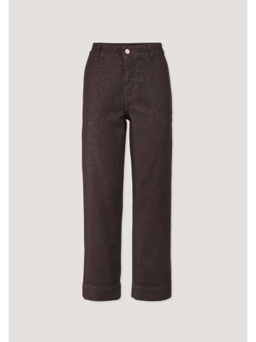 Hessnatur Hessnatur Jeans ELENY Culotte straight  Leg aus reinem Bio-Denim in brown
