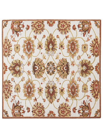 Beliani Vintage EZINE in Braun/Beige/Grün - (W) 200 x (H) 1 x (L) 200 cm