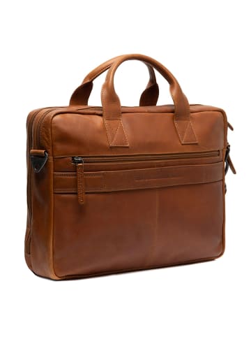 The Chesterfield Brand Frazer Aktentasche Leder 38 cm Laptopfach in cognac