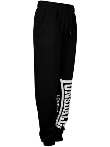 Lonsdale Trainingshose "Logo Large" in Schwarz