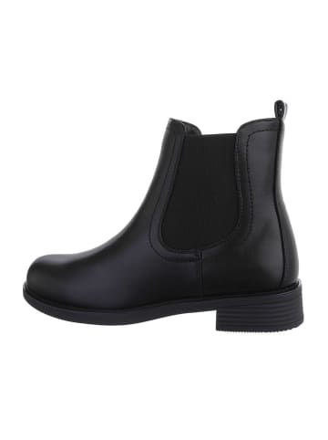 Ital-Design Stiefelette in Schwarz