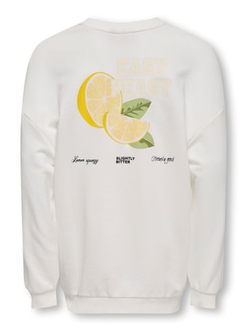 KIDS ONLY Sweatshirt in Cloud Dancer