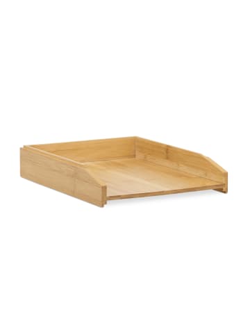 relaxdays 6x Dokumentenablage "DIN A4" in Natur