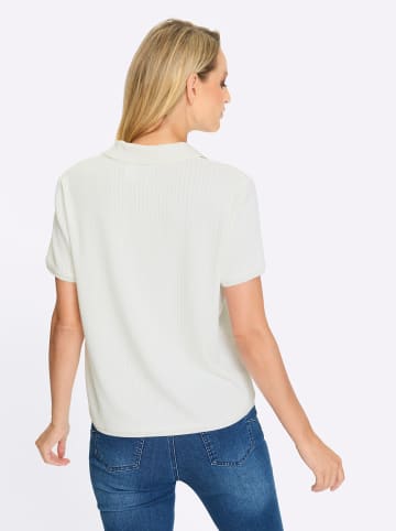 Heine T-Shirt in ecru