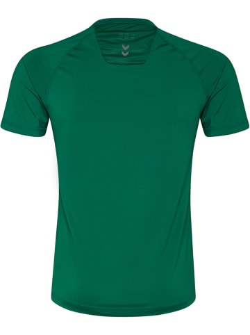 Hummel Hummel T-Shirt Hml Multisport Herren Atmungsaktiv Dehnbarem in EVERGREEN