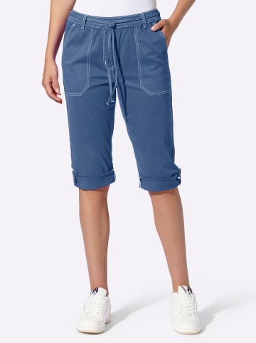 Heine Baumwollhose in jeansblau