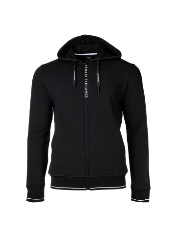 Armani Exchange Sweatjacke in Schwarz