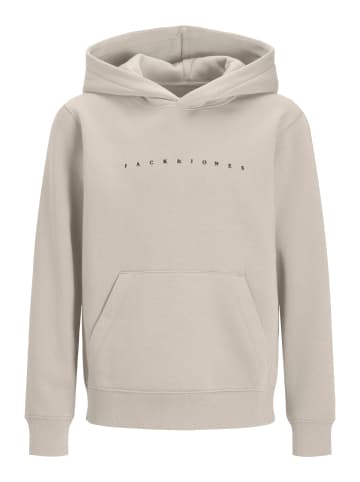 JACK & JONES Junior Kapuzensweatshirt JJESTAR JJ SWEAT HOOD JNR in moonbeam