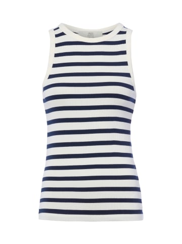 IPURI Tanktop in ecru marine - 0002