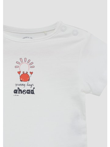 s.Oliver T-Shirt in 0100_weiß