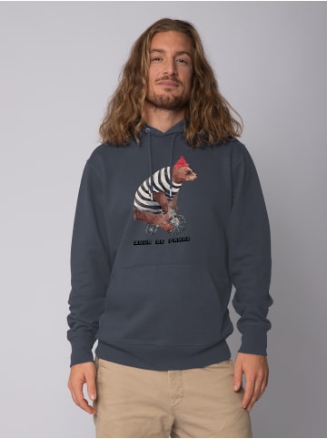 wat? Apparel Sweatshirt Tour de Franz in India Ink Grey
