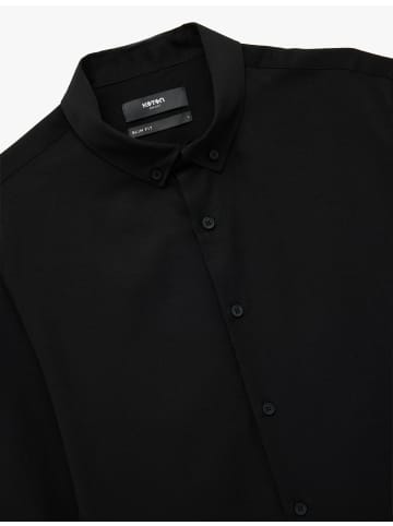 KOTON SHIRTS LS BSC in Schwarz
