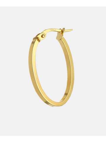 Vanlere Creolen aus 375 Gelbgold