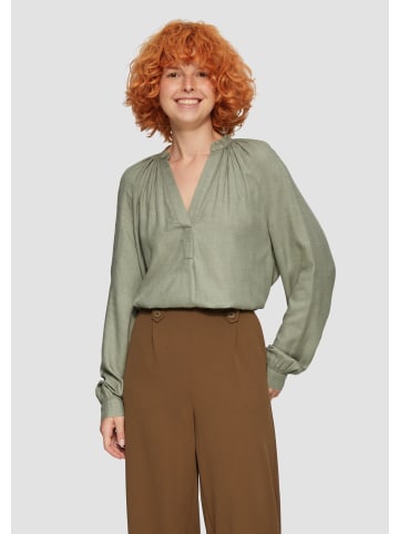 QS Bluse in 7219_salbeigrün