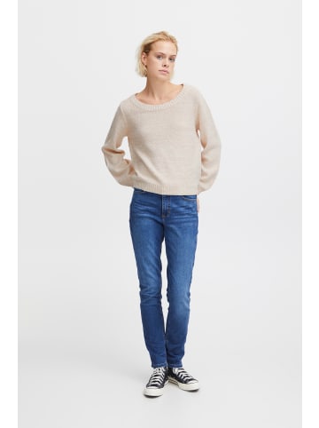 ICHI IHNOELLE LS Loose fit in Tapioca Melange