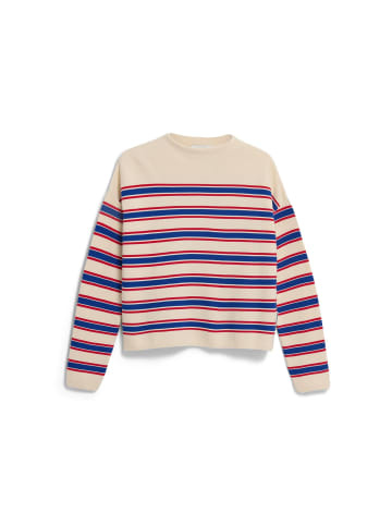 armedangels Strickpullover Merinaa in blau ecru - 0002
