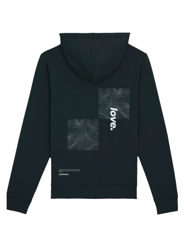 F4NT4STIC Unisex Hoodie love liebe in schwarz