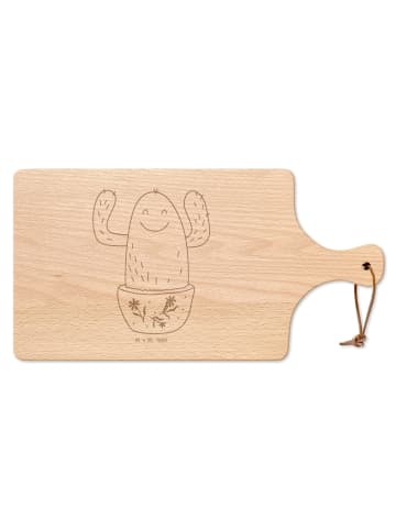 Mr. & Mrs. Panda Schneidebrett Kaktus Happy ohne Spruch in Transparent