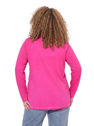 Ulla Popken Longshirt in pink