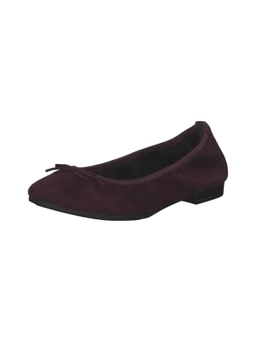 Tamaris Ballerinas in Merlot