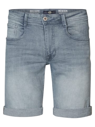 Petrol Industries Bullseye Denim-Shorts Wavecrest in Grau