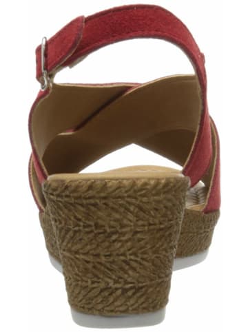 Marco Tozzi Keilsandalen für Damen in rot