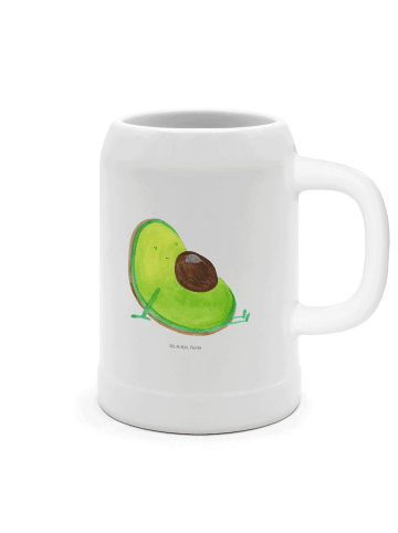 Mr. & Mrs. Panda Keramikkrug Avocado Schwangerschaft ohne Spruch in Weiß
