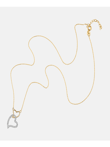 Diamant L'éternel Halskette aus 585 Gelbgold