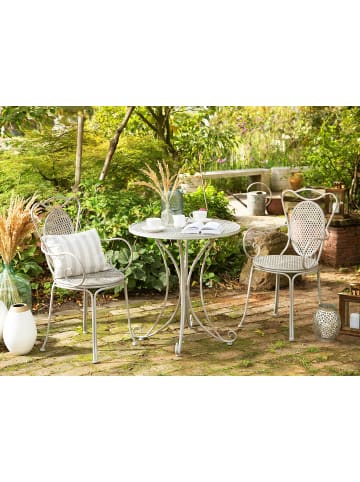 Beliani 3-tlg Bistro Set CILENTO in Grau