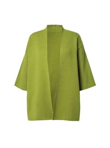 Ulla Popken Strickjacke in grasgrün