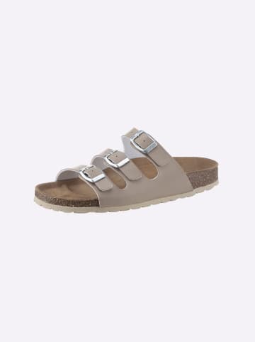 Bio Time Pantolette in taupe
