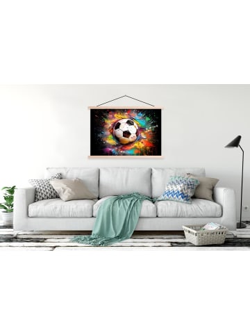 MuchoWow Poster mit Leiste Fußball  (BxH)