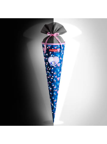 Step by Step Schultüte Seashell Pearl in blau