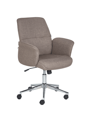Beliani Bürostuhl RAVISHING in Braun - (W) 67 x (H) 93 x (L) 53 cm